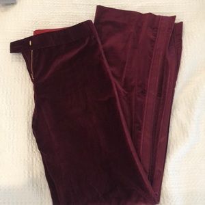 Tory Burch velour pants